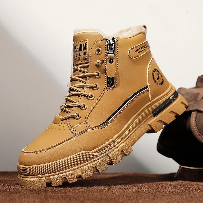 Waterproof Winter Boot - Men Winter New Big Size Ankle
