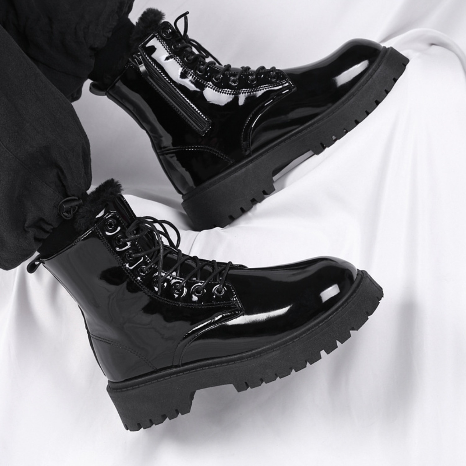 Men's warm plush high-top boot - Waterproof Winter Boot recension och pris