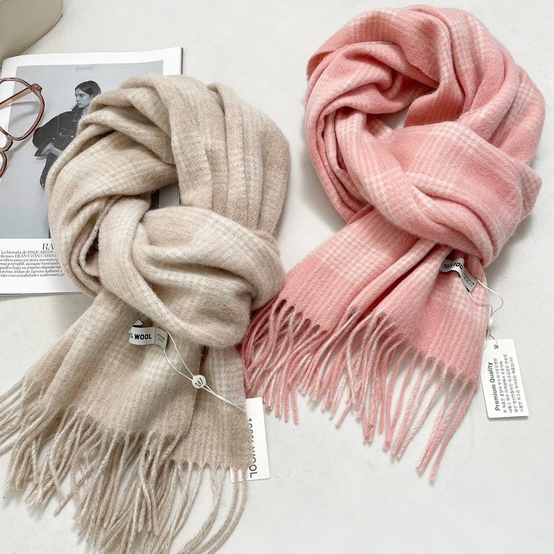 Winter Warm 100% Pure Wool Sca - Wool Scarf Men recension och pris