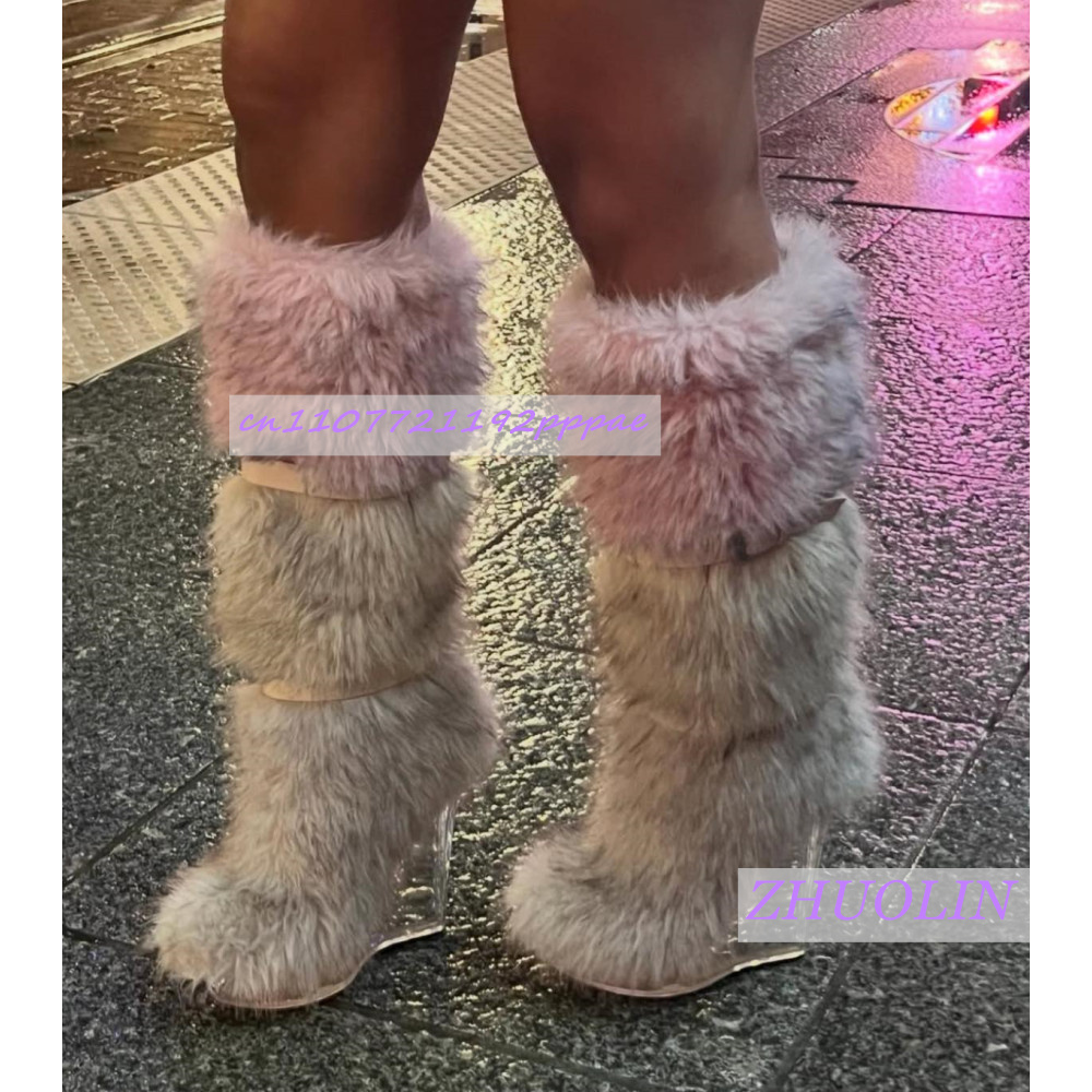 Winter Gradient Furry Transpar - Waterproof Winter Boot recension och pris