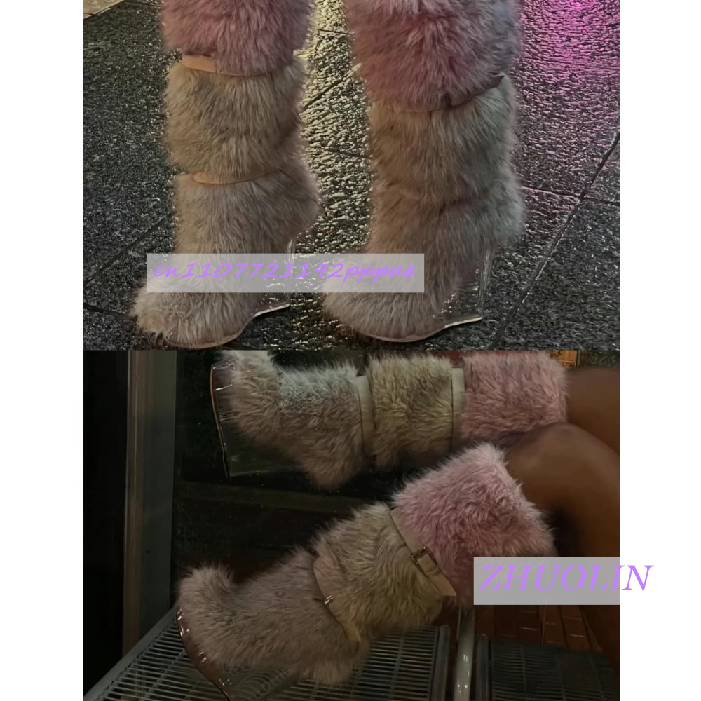 Winter Gradient Furry Transpar - Waterproof Winter Boot recension och pris