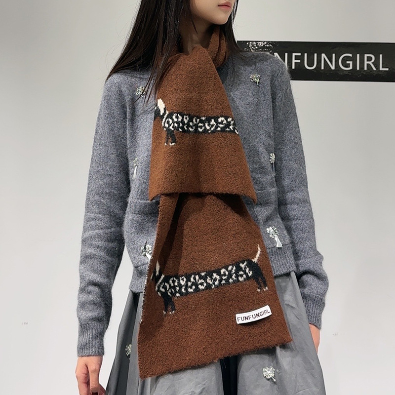 Korean Version Wool Blend Pupp - Wool Scarf Men recension och pris