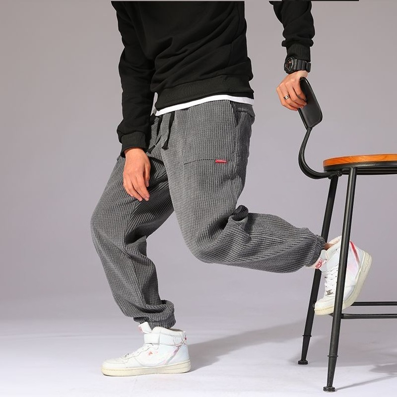 Men's Corduroy Sweatpants Fall - Corduroy Pant Warm recension och pris