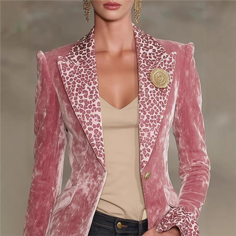 Luxury Solid Color Velvet Blaz - Down Jacket Packable recension och pris