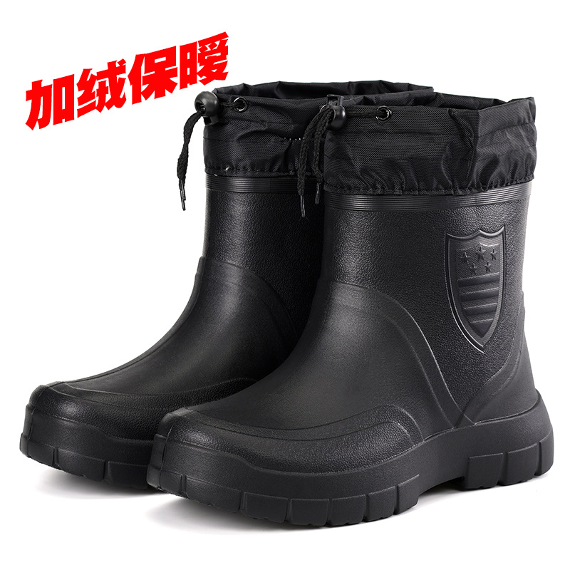 Versatile Men's Rain Boots Wat - Waterproof Winter Boot recension och pris
