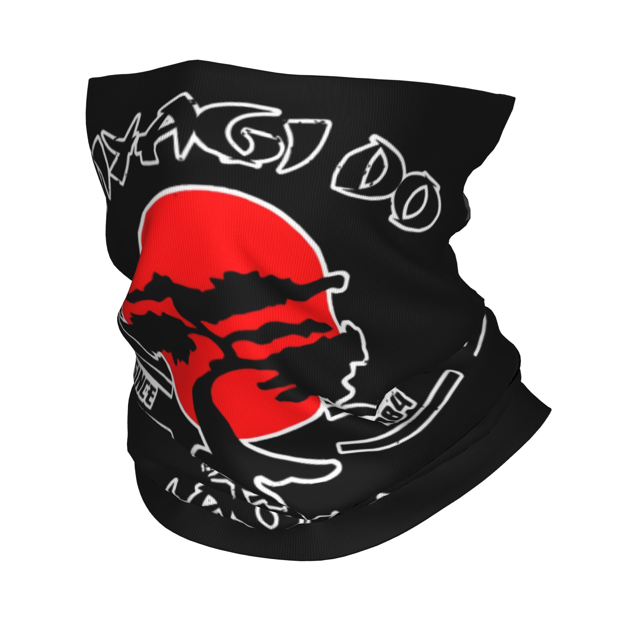 Custom K-Karates Retro Japanes - Neck Gaiter Fleece recension och pris