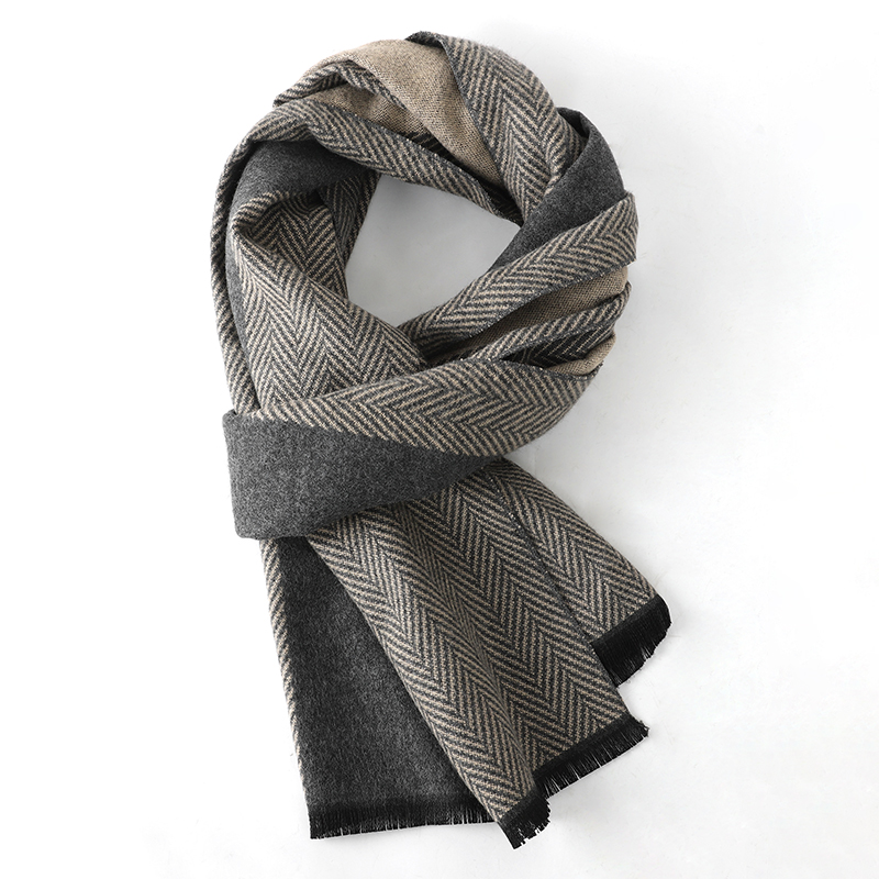 Luxury Winter Men Scarf Shawl  - Wool Scarf Men recension och pris