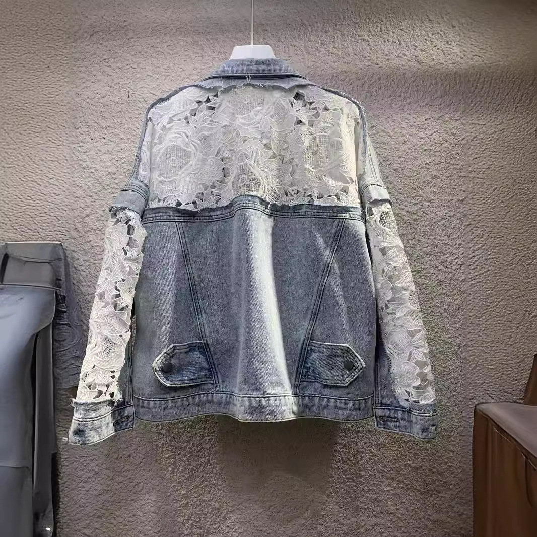 Spliced Embroidery Jacket Wome - Down Jacket Packable recension och pris